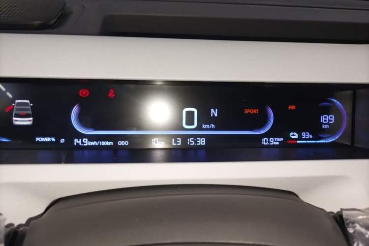 Used Geely Galaxy Panda 2024 Panda Mini 200km Endurance Bear Instrument Cluster
