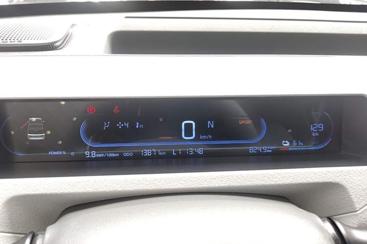 Used Geely Galaxy Panda 2024 Panda Mini 200km Longteng PRO Edition Instrument Cluster