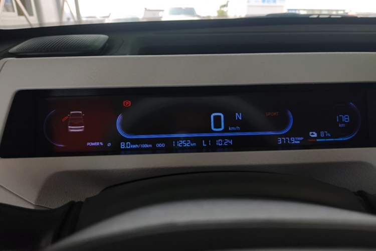 Used Geely Galaxy Panda 2024 Facelifted Panda Mini 200km Dragon Edition Instrument Cluster