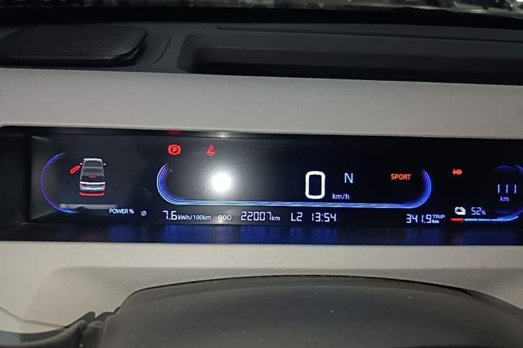 Used Geely Galaxy Panda 2024 Panda Mini 200km Endurance Bear Instrument Cluster