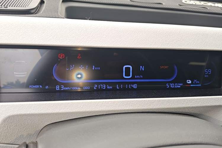 Used Geely Galaxy Panda 2024 Panda Mini 200km Endurance Bear Instrument Cluster