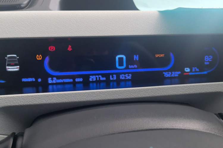 Used Geely Galaxy Panda 2024 Panda Mini 200km Endurance Bear Instrument Cluster