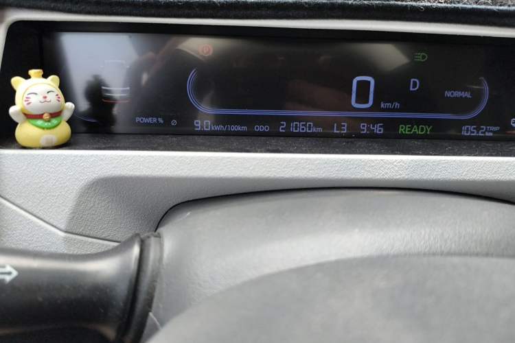 Used Geely Galaxy Panda 2024 200km Panda Rider Odometer Close Up
