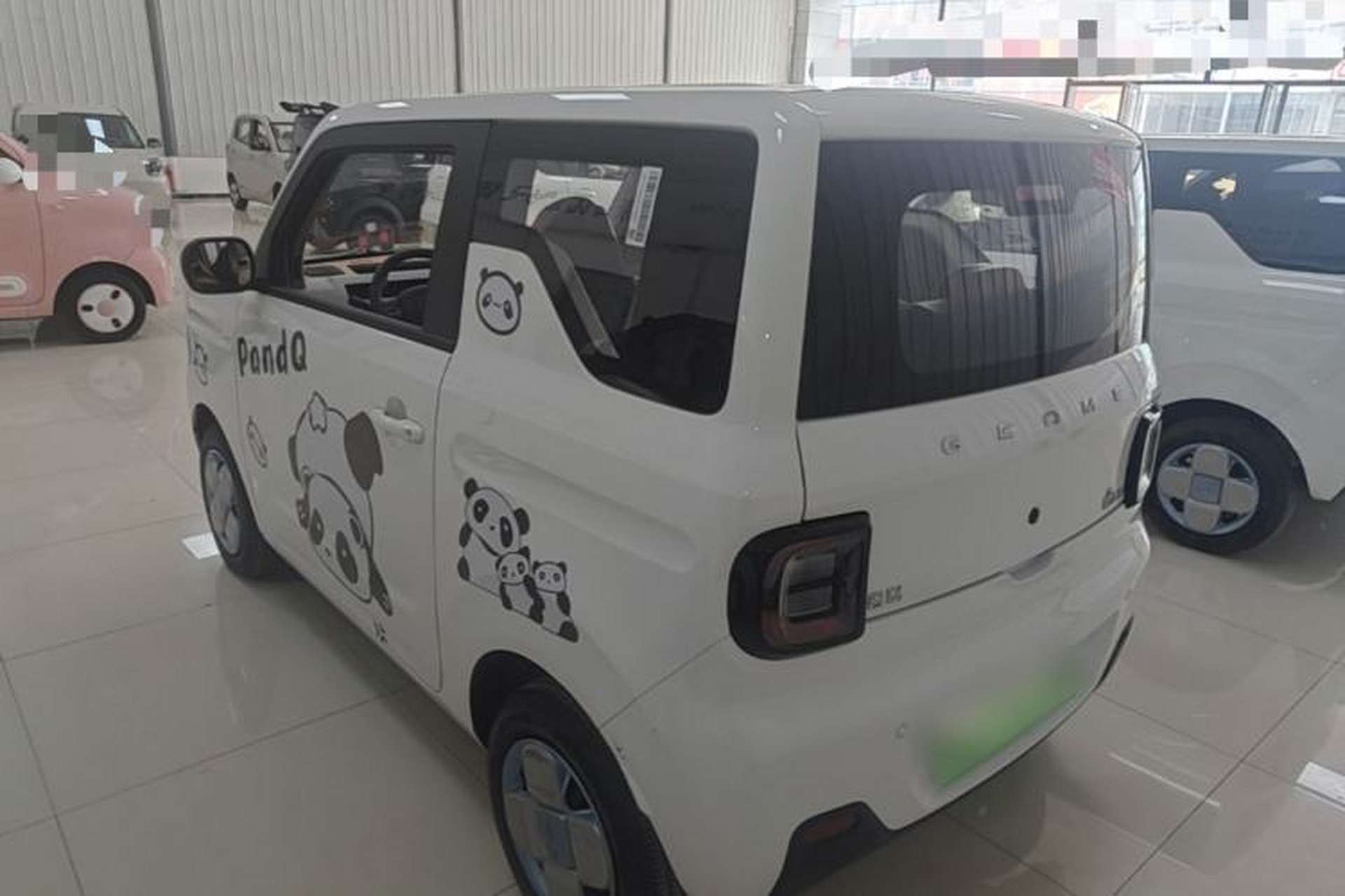 Used Geely Galaxy Panda 2024 Panda Mini 200km Endurance Bear Rear Left 45 Deg