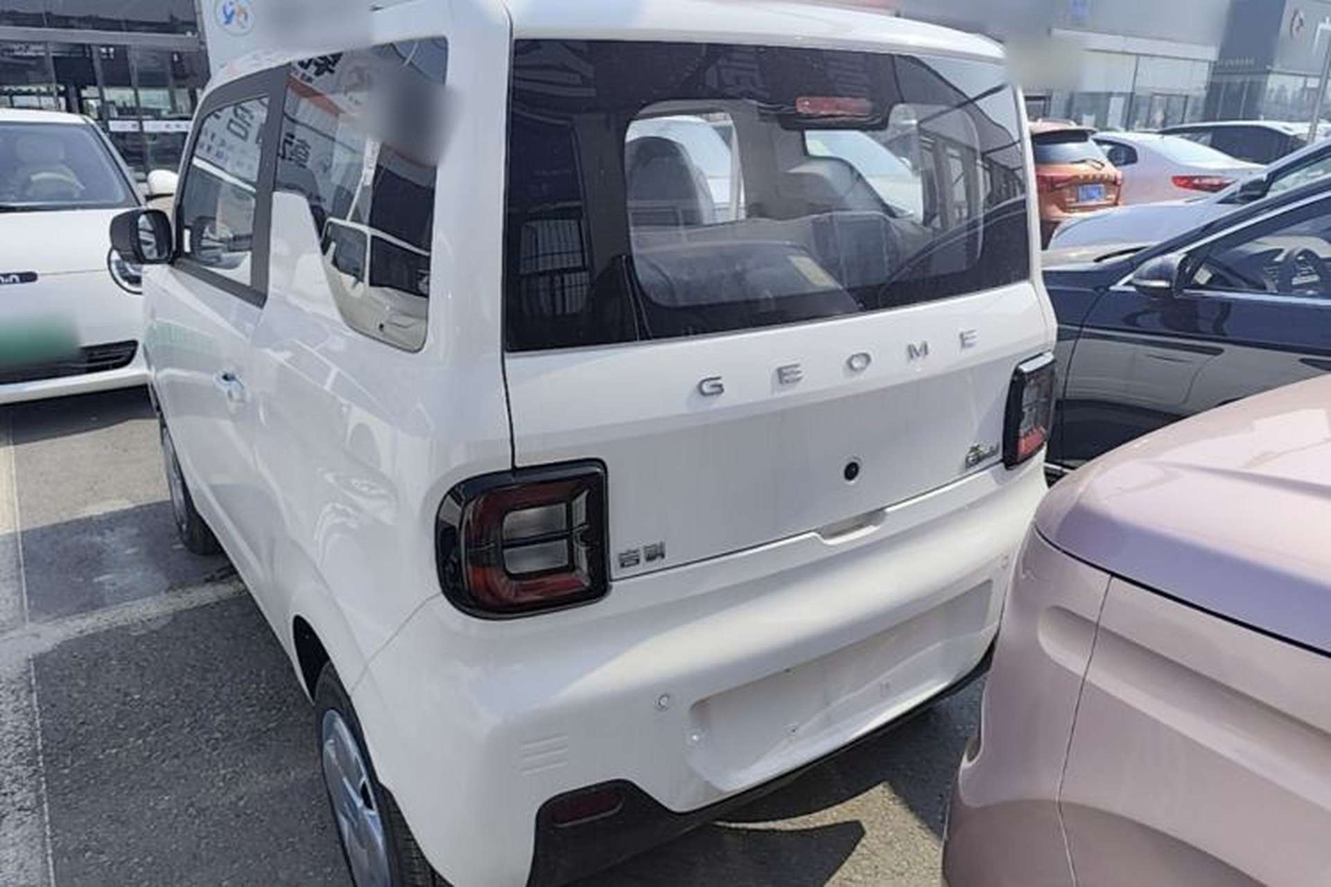 Used Geely Galaxy Panda 2024 Panda Mini 200km Endurance Bear Rear Left 45 Deg