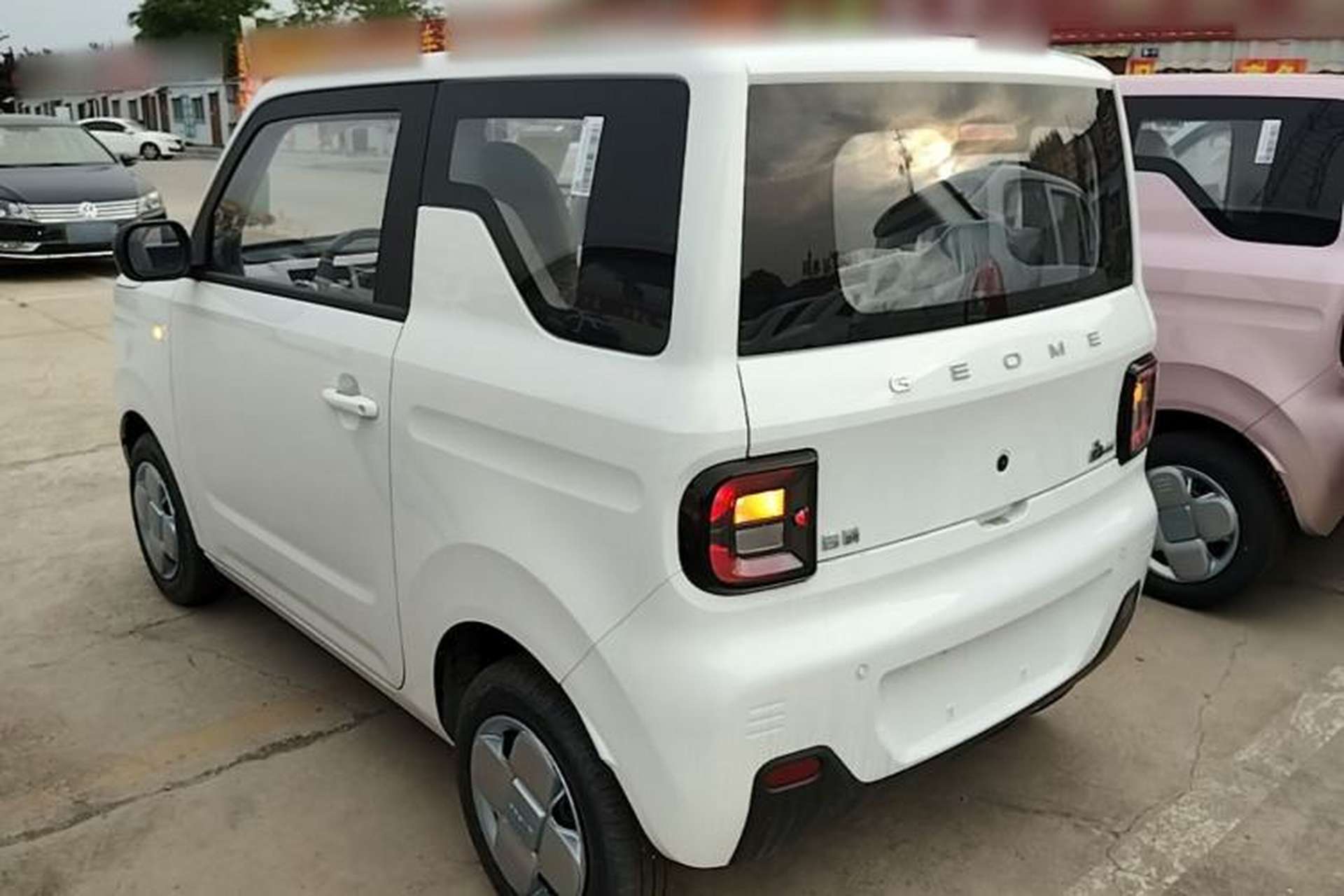 Used Geely Galaxy Panda 2024 Panda Mini 200km Endurance Bear Rear Left 45 Deg