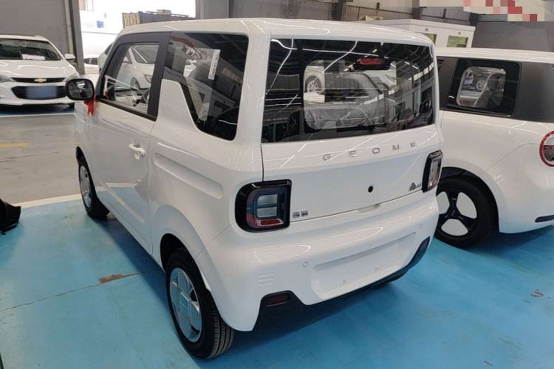 Used Geely Galaxy Panda 2024 Panda Mini 200km Endurance Bear Rear Left 45 Deg
