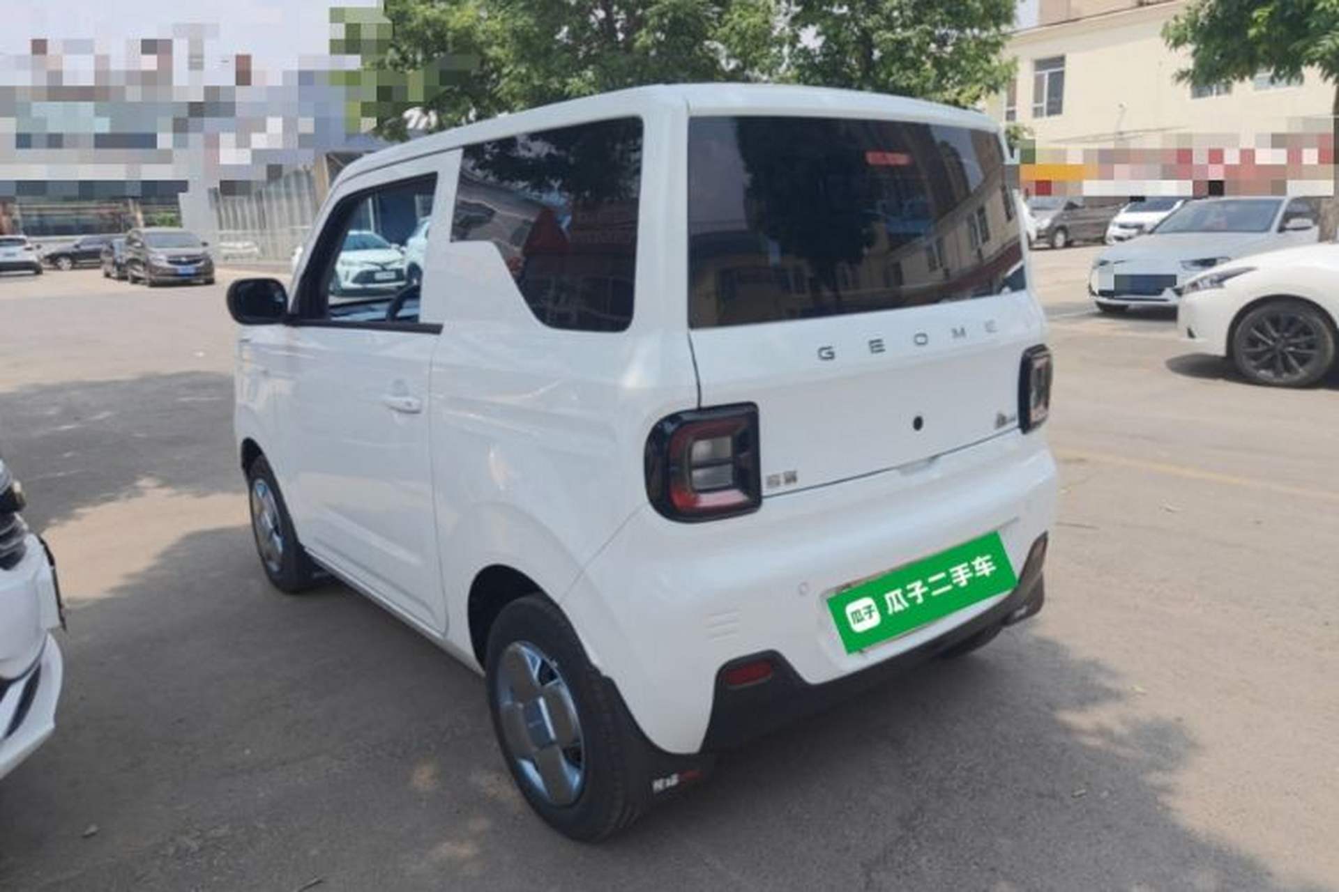 Used Geely Galaxy Panda 2024 Panda Mini 200km Dragon Edition Rear Left 45 Deg