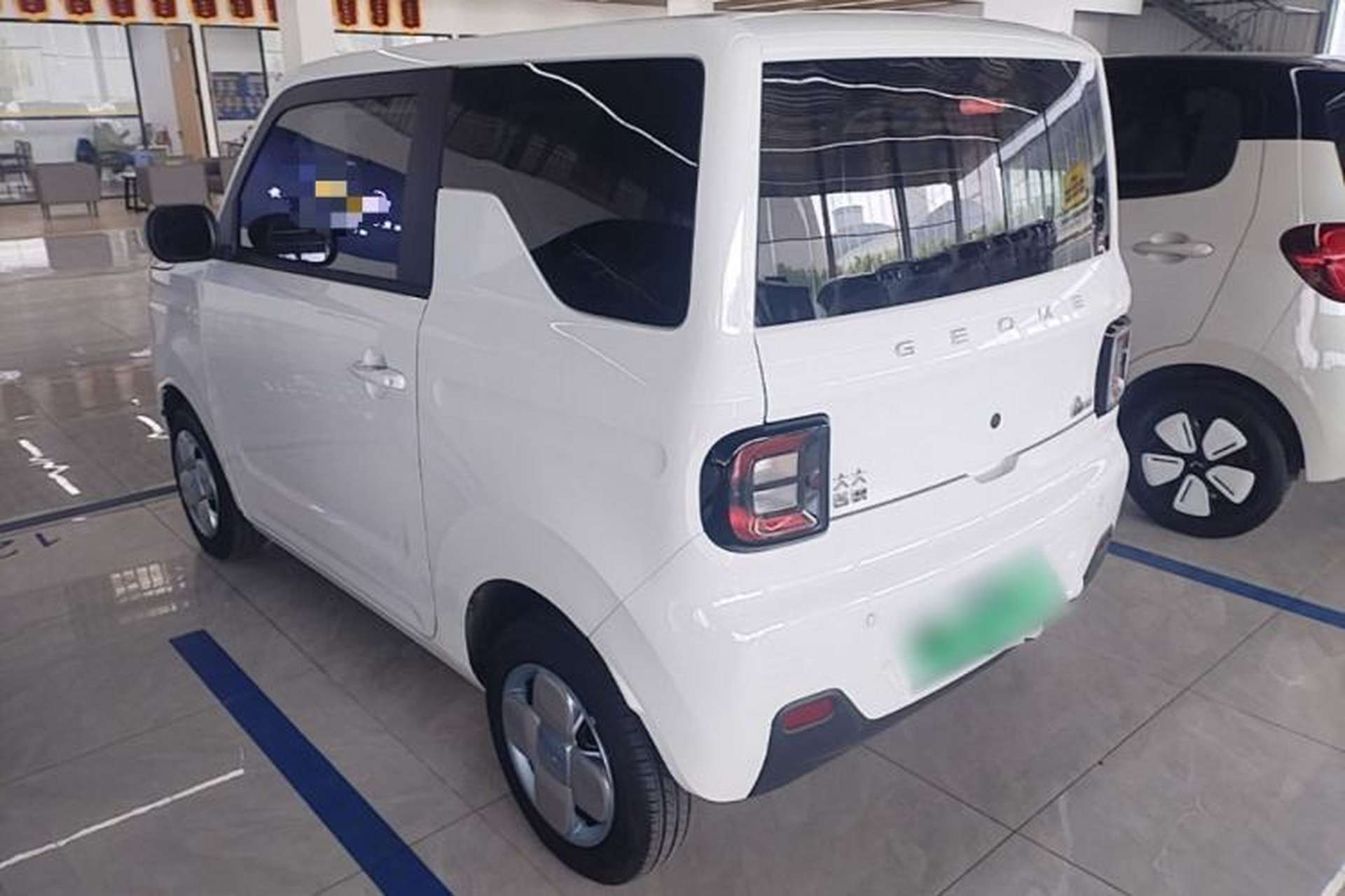 Used Geely Galaxy Panda 2024 Panda Mini 200km Endurance Bear Rear Left 45 Deg