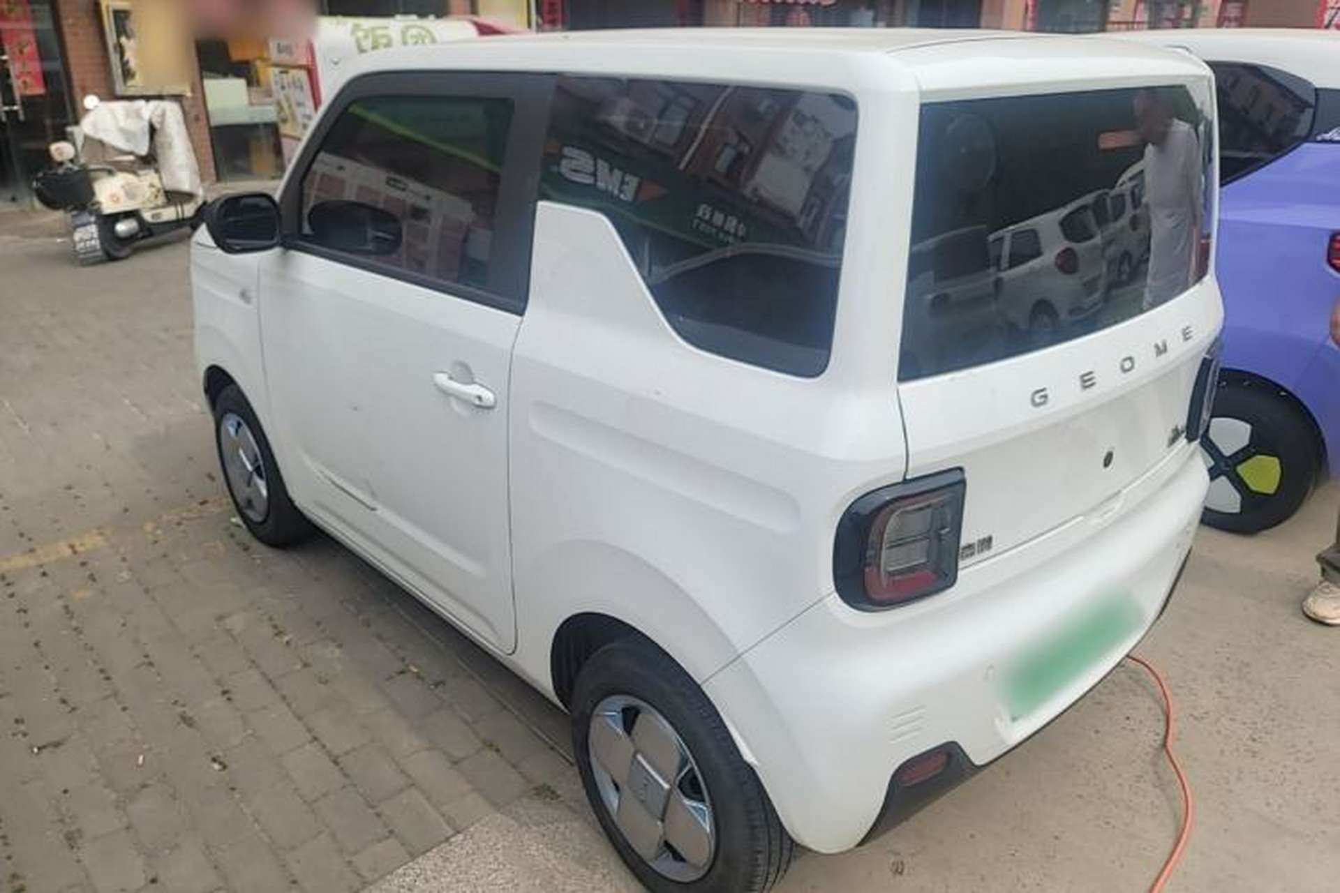 Used Geely Galaxy Panda 2024 Panda Mini 200km Endurance Bear Rear Left 45 Deg