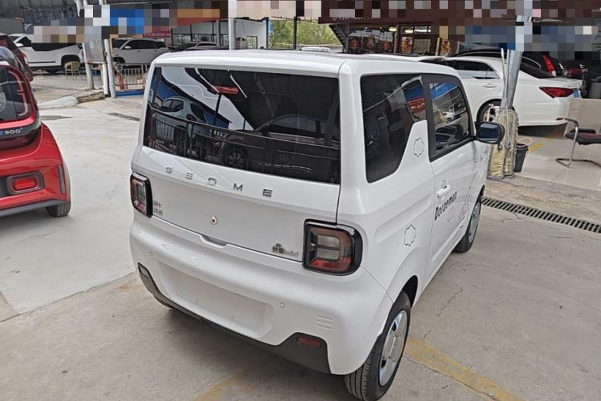 Used Geely Galaxy Panda 2024 Panda Mini 200km Endurance Bear Rear Right 45 Deg