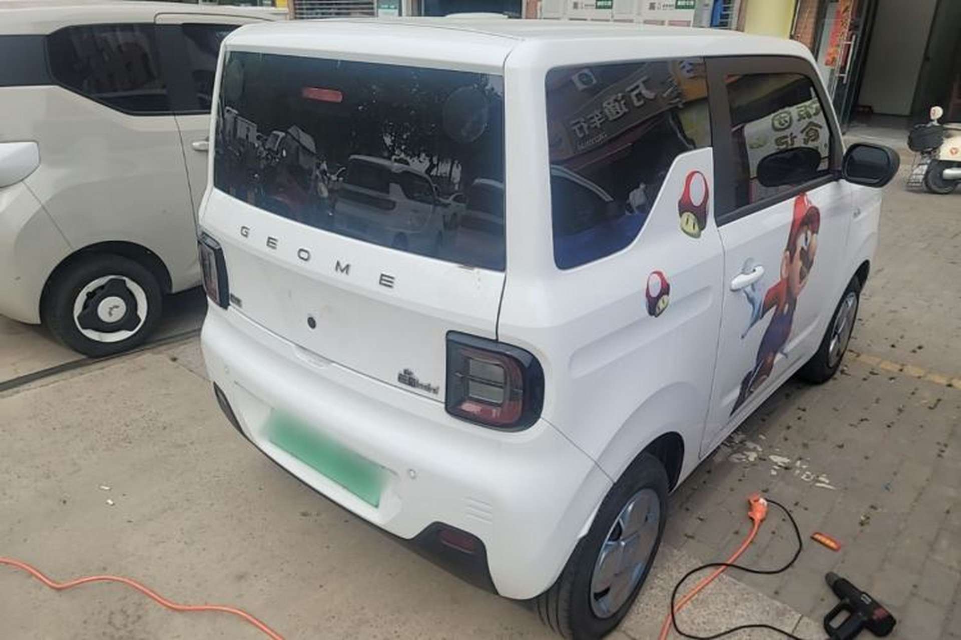 Used Geely Galaxy Panda 2024 Panda Mini 200km Endurance Bear Rear Right 45 Deg