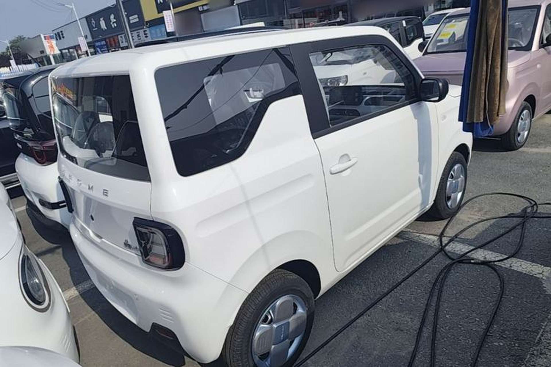Used Geely Galaxy Panda 2024 Panda Mini 200km Endurance Bear Rear Right 45 Deg