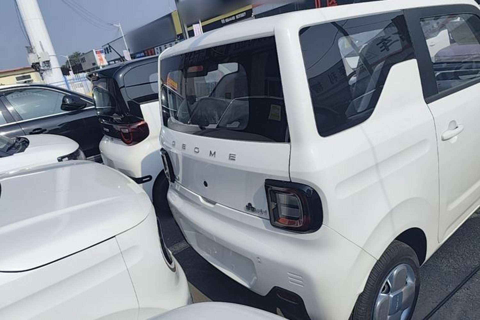 Used Geely Galaxy Panda 2024 Panda Mini 200km Endurance Bear Rear