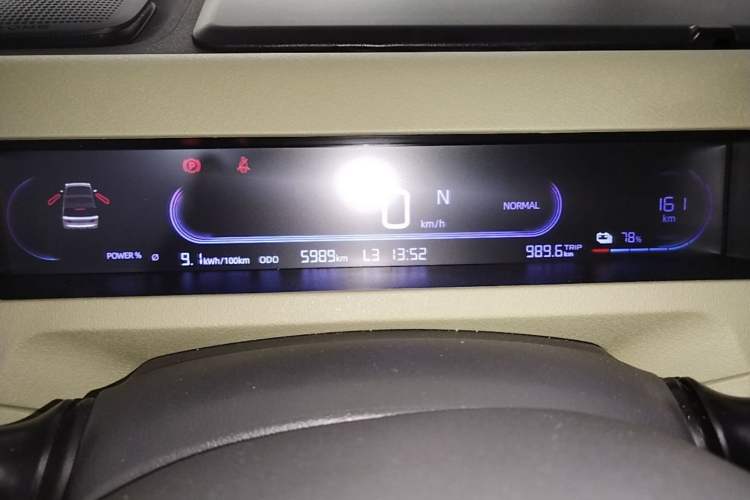 Used Geely Galaxy Panda 2024 200km Panda Rider Instrument Cluster