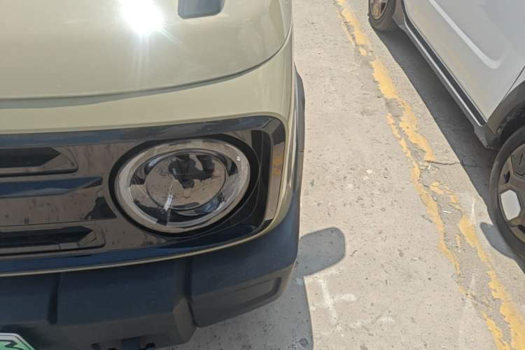 Used Geely Galaxy Panda 2024 200km Panda Rider Left Front Headlight