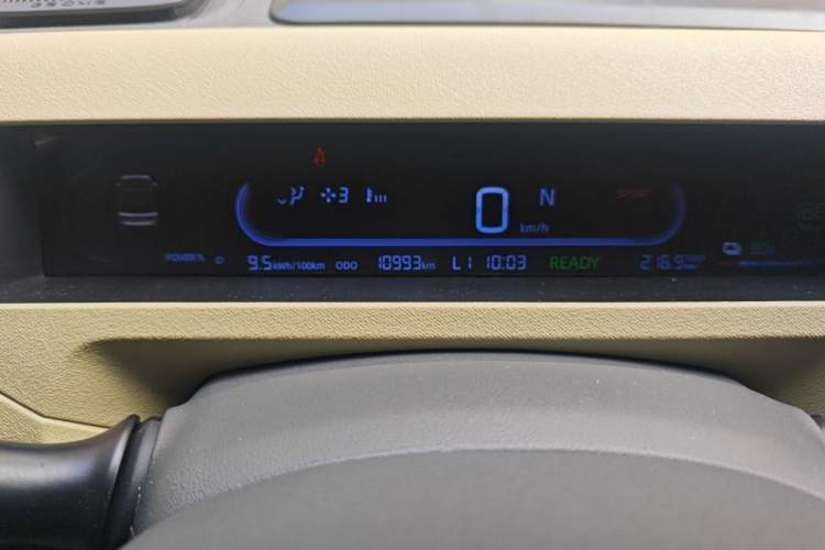 Used Geely Galaxy Panda 2024 200km Panda Rider Odometer Close Up