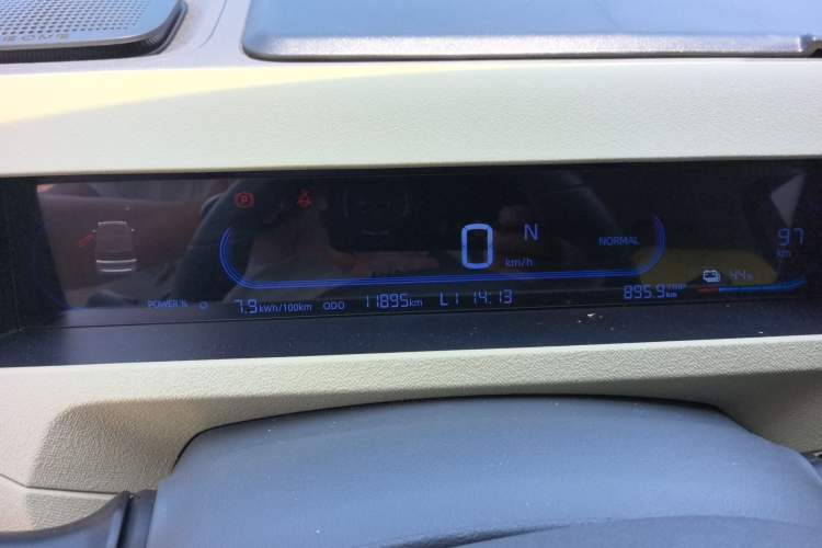 Used Geely Galaxy Panda 2024 200km Panda Rider Odometer Close Up