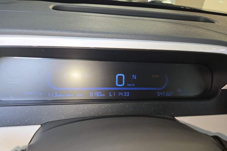 Used Geely Galaxy Panda 2025 210km Panda Kart Instrument Cluster