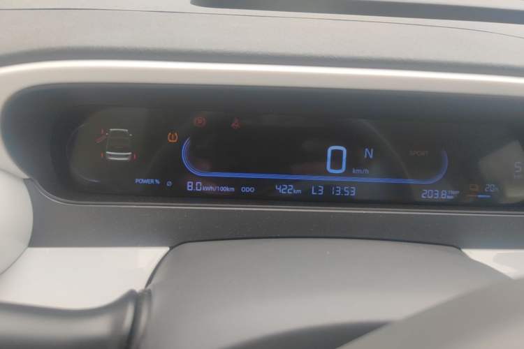 Used Geely Galaxy Panda 2025 210km Panda Kart Instrument Cluster