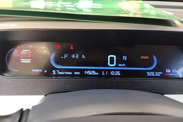Used Geely Galaxy Panda 2025 210km Panda Kart Instrument Cluster