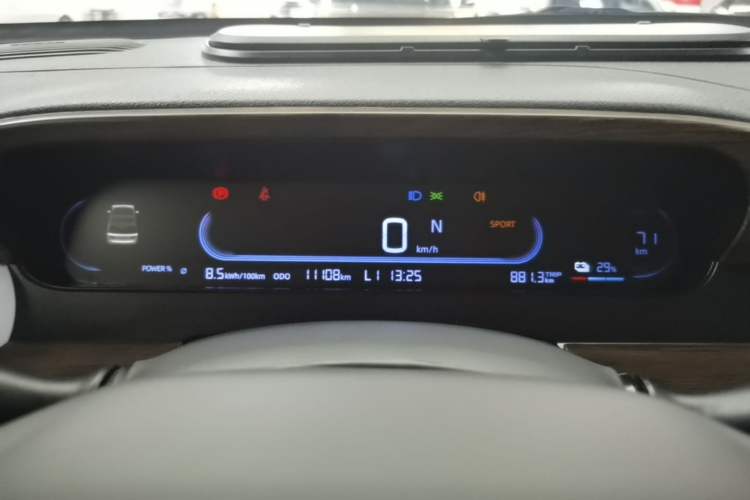 Used Geely Galaxy Panda 2025 210km Panda Kart Instrument Cluster