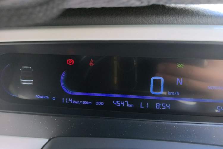 Used Geely Galaxy Panda 2025 210km Panda Kart Instrument Cluster
