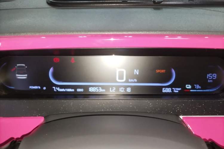 Used Geely Galaxy Panda 2025 210km Panda Kart Instrument Cluster