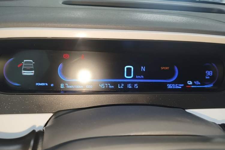 Used Geely Galaxy Panda 2025 210km Panda Kart Instrument Cluster