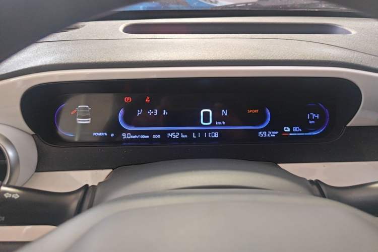 Used Geely Galaxy Panda 2025 210km Panda Kart Instrument Cluster