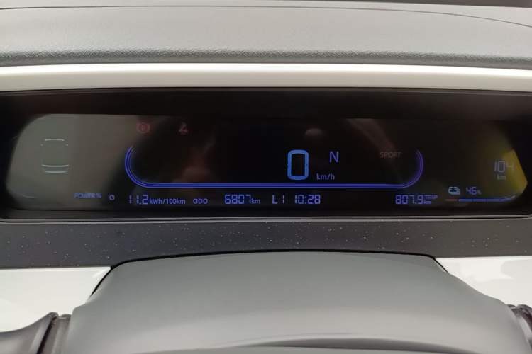 Used Geely Galaxy Panda 2025 210km Panda Kart Instrument Cluster