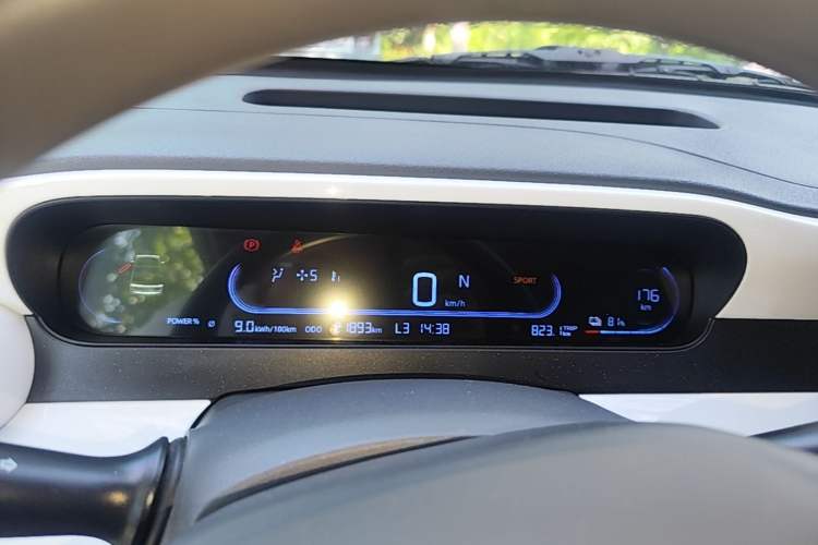Used Geely Galaxy Panda 2025 210km Panda Kart Instrument Cluster