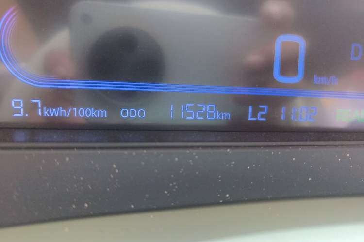 Used Geely Galaxy Panda 2025 210km Panda Rider Odometer Close Up
