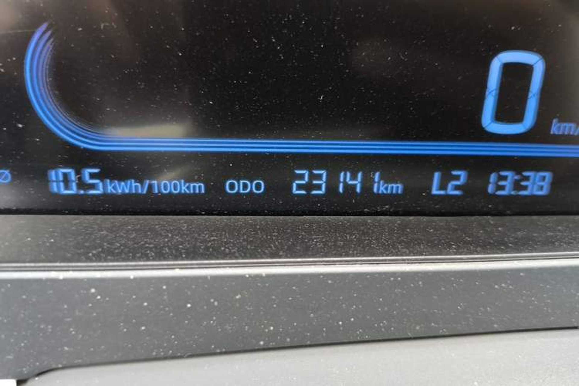 Used Geely Galaxy Panda 2025 210km Panda Kart Odometer Close Up