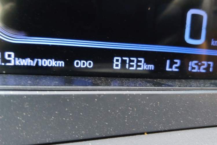 Used Geely Galaxy Panda 2025 210km Panda Kart Odometer Close Up