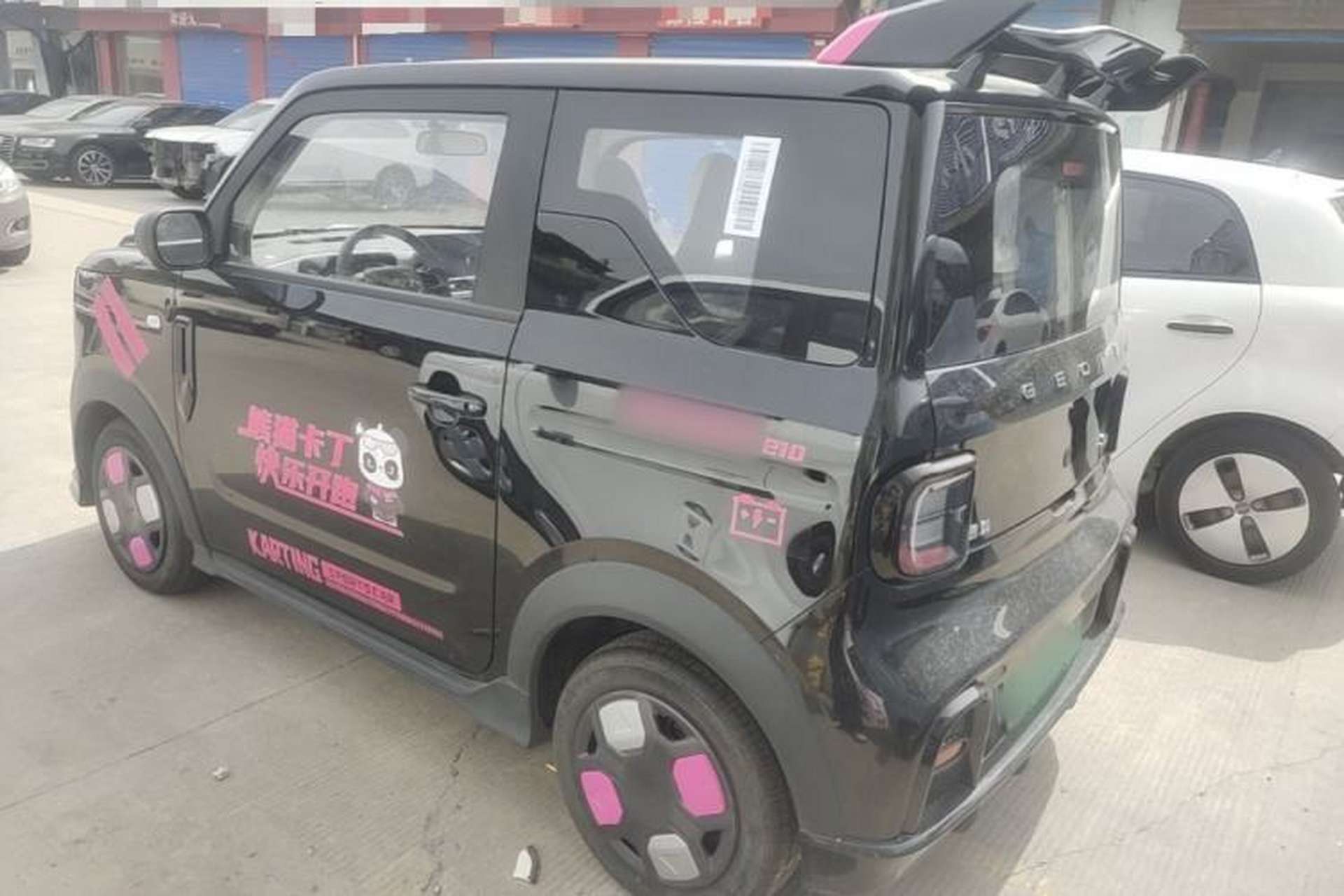Used Geely Galaxy Panda 2025 210km Panda Kart Rear Left 45 Deg