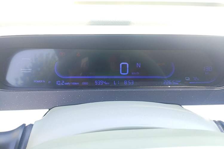 Used Geely Galaxy Panda 2025 210 km – Yuanqi Bear Instrument Cluster