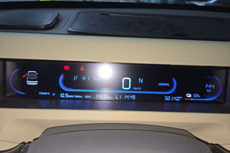 Used Geely Galaxy Panda 2025 210km Panda Rider Instrument Cluster