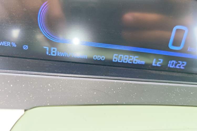 Used Geely Galaxy Panda 2025 210km Panda Rider Odometer Close Up