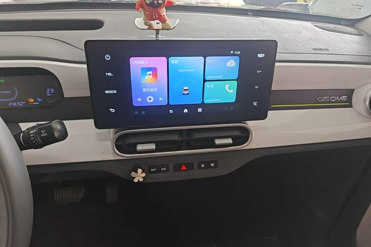Used Geely Galaxy Panda 2025 210km Panda Kart Audio And AC Panel