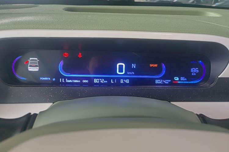 Used Geely Galaxy Panda 2025 210km Panda Rider Instrument Cluster