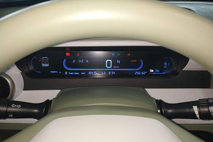Used Geely Galaxy Panda 2025 210km Panda Rider Instrument Cluster