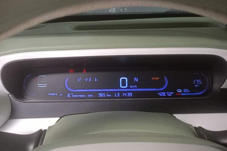 Used Geely Galaxy Panda 2025 210km Panda Rider Instrument Cluster