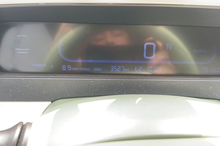 Used Geely Galaxy Panda 2025 210km Panda Rider Odometer Close Up
