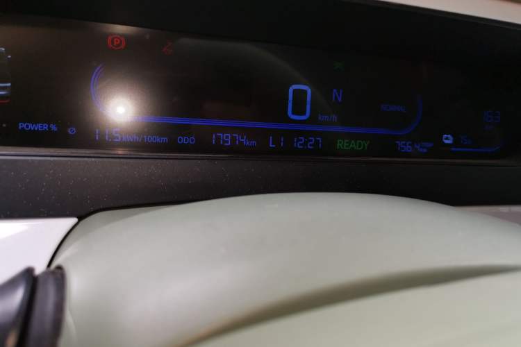 Used Geely Galaxy Panda 2025 210km Panda Rider Odometer Close Up