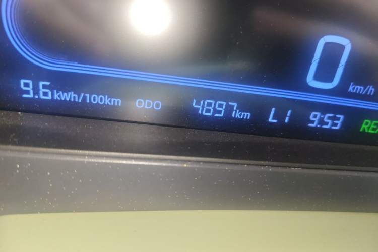 Used Geely Galaxy Panda 2025 210km Panda Rider Odometer Close Up