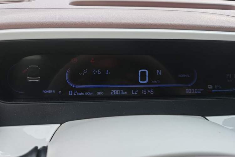 Used Geely Galaxy Panda 2025 210 km – Yuanqi Bear Instrument Cluster