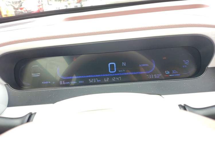 Used Geely Galaxy Panda 2025 210 km – Yuanqi Bear Instrument Cluster