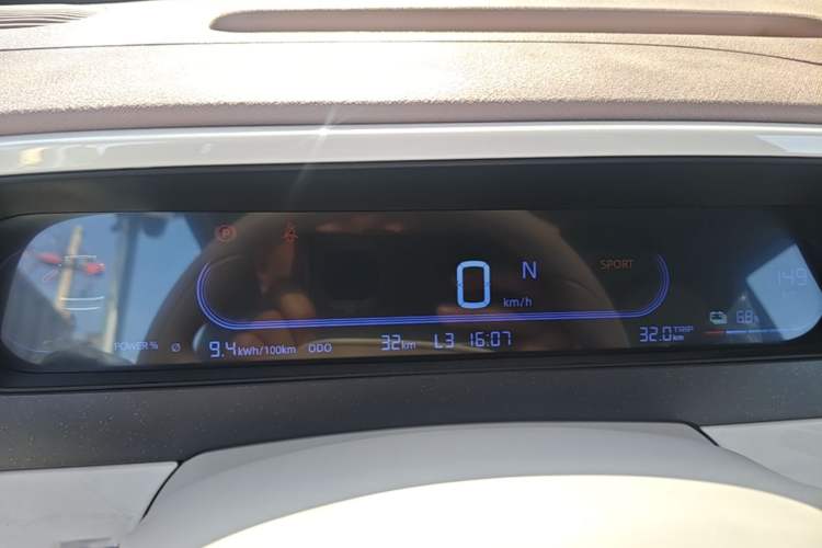 Used Geely Galaxy Panda 2025 210km Panda Kart Instrument Cluster