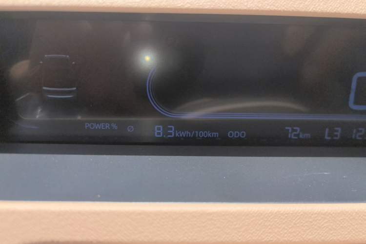 Used Geely Galaxy Panda 2025 210 km – Yuanqi Bear Instrument Cluster